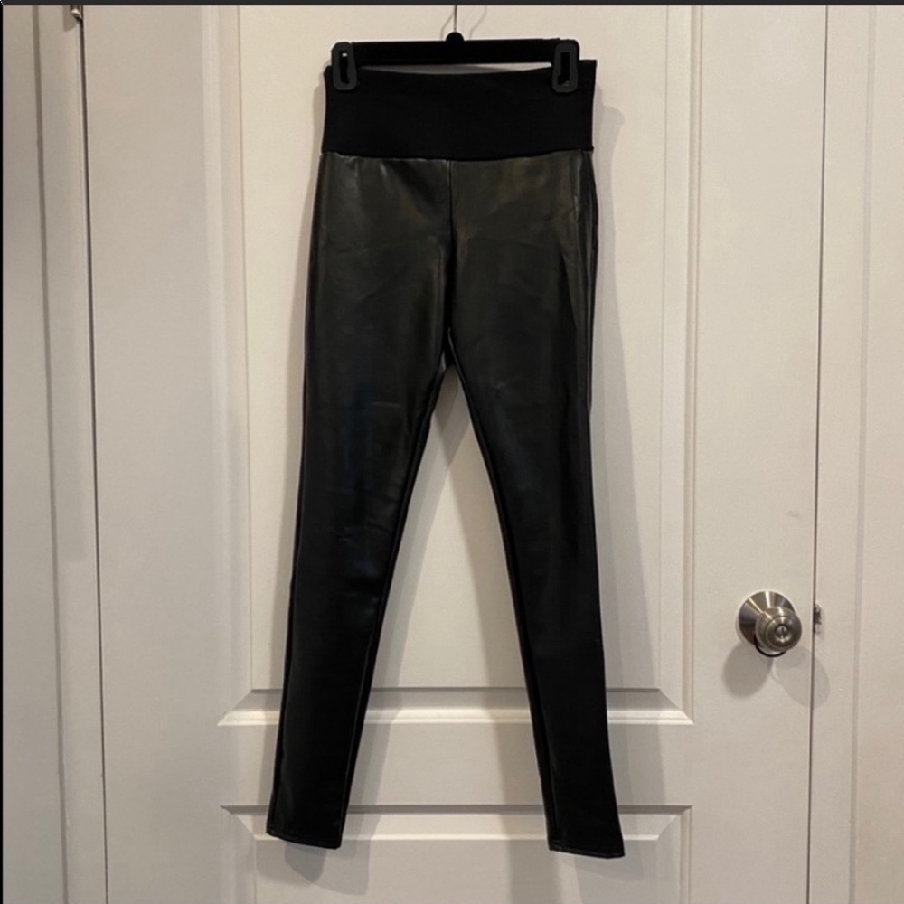 Spanx Faux Leather Leggings - Picture 3 of 4